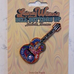 Lainey’s Colorful Guitar Iron-On Patch